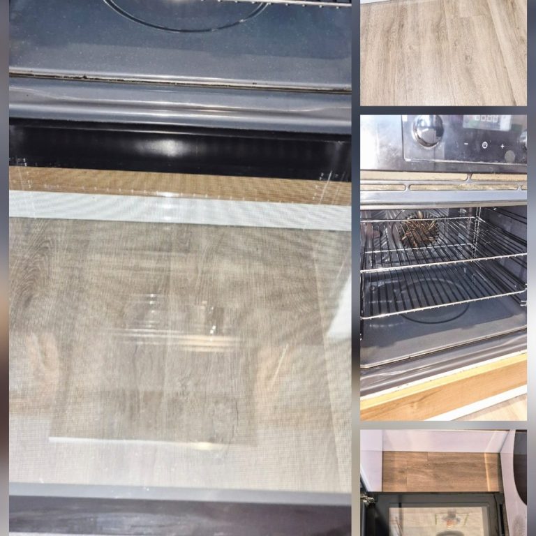 cleaned oven